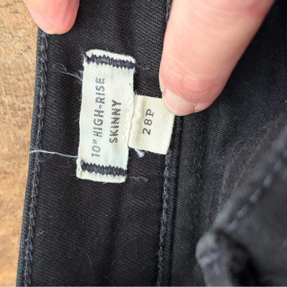 Madewell Classic Black Denim